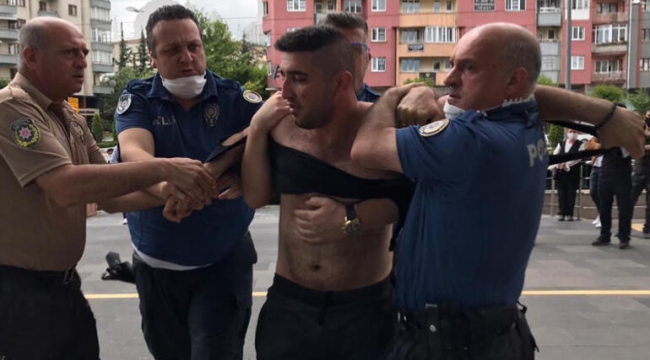 Eskişehir'de yakalaması olan firari adliyede gözaltına alındı
