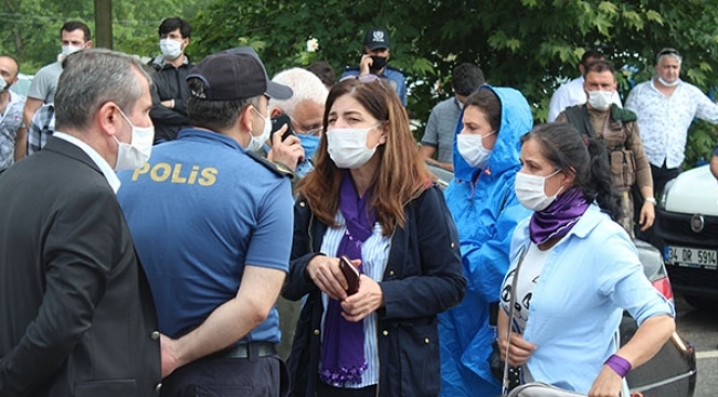 Kandıra Cezaevi'nde eylem yapmak isteyen HDP'lilere izin verilmedi