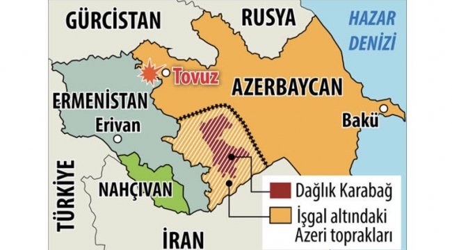 Ermenistan'ın hedefi stratejik tepeler oldu