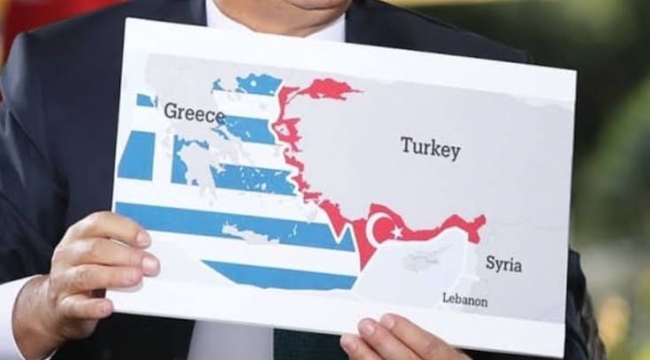 ABD, Yunanistan'ın haritasını yırtıp attı