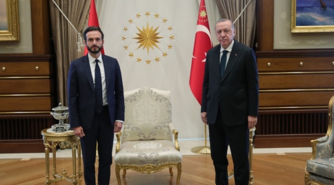 Cumhurbaşkanı Recep Tayyip Erdoğan AİHM Başkanı Robert Spano ile görüştü