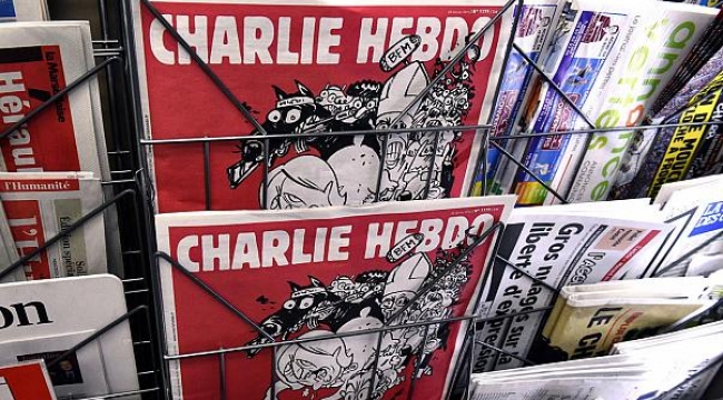Charlie Hebdo dergisinden Erdoğan'a hakaret içeren karikatür