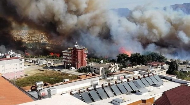 Hatay'daki orman yangını hakkında Adalet Bakanından açıklama
