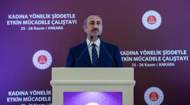 ABDULHAMİT GÜL KADINA YÖNELİK ŞİDDETLE ETKİN MÜCADELE ÇALIŞTAYINDA