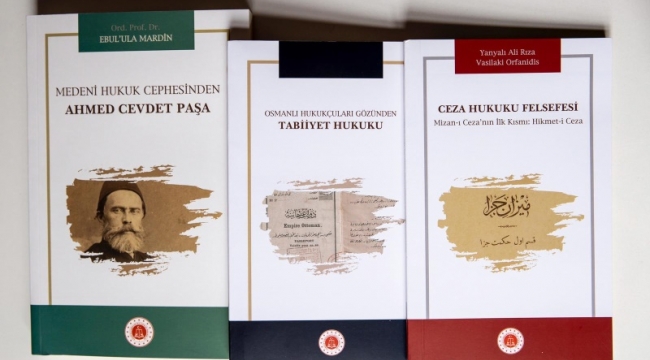 Adalet Bakanlığı 3 önemli kitap yayınladı