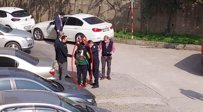 Adliye'nin hakim savcı otoparkındaki araçlara zarar veren şüpheli yakalandı