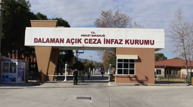 Cezaevi çevresinde orman yangını