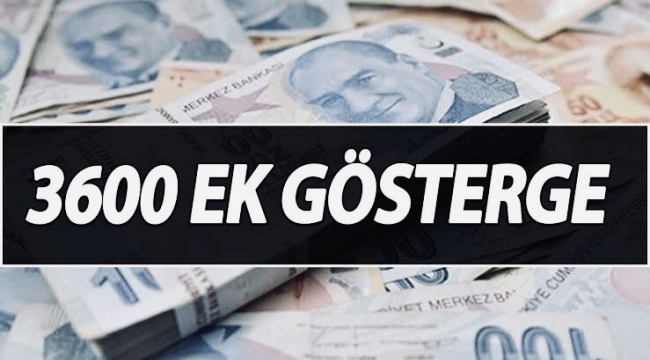 Ek gösterge nedir, 3600 ek gösterge ne anlama geliyor?