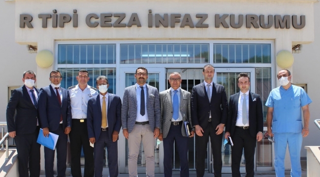 Sağlık Daire Başkanı Ceza İnfaz Kurumlarında incelemelerde bulundu