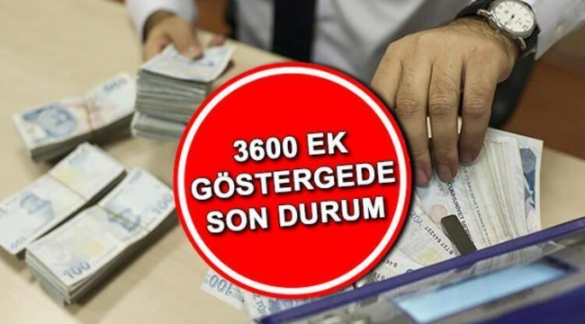 3600 Ek gösterge ocak ayında TBMM'ye gelecek