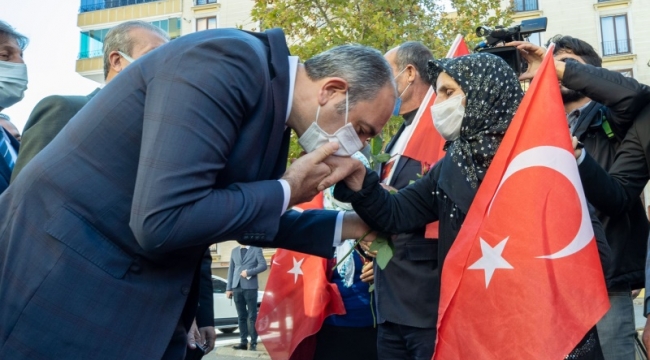 Adalet Bakanı, Diyarbakır annelerini ziyaret etti