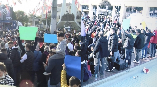 Mahkumlar cezaevi izinlerinin bitmesini protesto etti