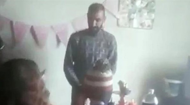 Cezaevi firarisi, çocuğunun doğum gününü kutlarken yakalanmış