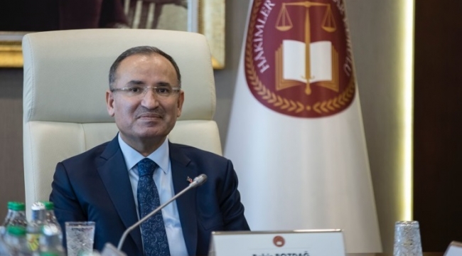 Bekir Bozdağ, HSK Genel Kuruluna başkanlık etti