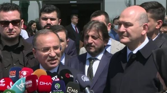 Adalet Bakanı ile İçişleri Bakanı'ndan bombalı saldırıya ilişkin ortak açıklama