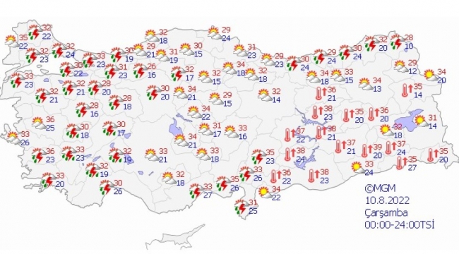 Ankara'da nereye yağmur yağacak?