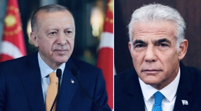 Cumhurbaşkanı Erdoğan, İsrail Başbakanı Yair Lapid ile görüştü