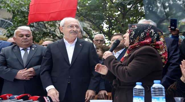 CHP Genel Başkanı Kılıçdaroğlu, Sivas'ta vatandaşlara seslendi
