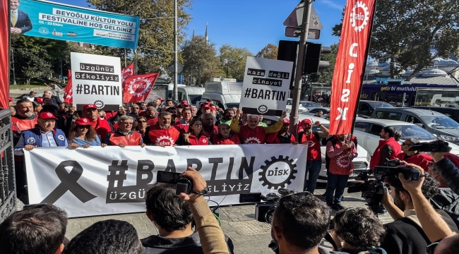 DİSK'ten Amasra'daki maden kazasına ilişkin basın açıklaması