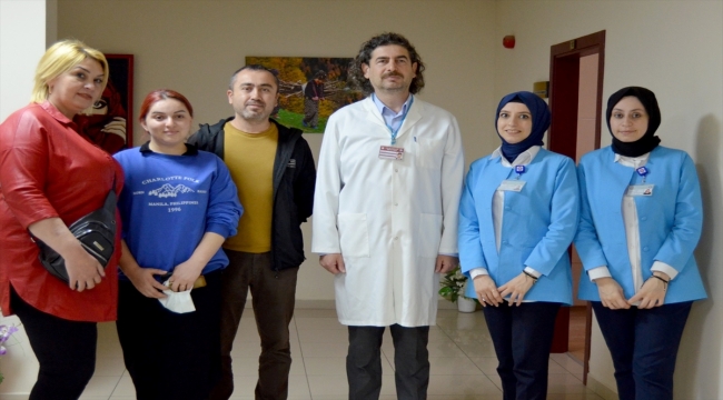 Gürcü kadının kolundaki 35'e yakın kitle Trabzon'da ameliyatla alındı