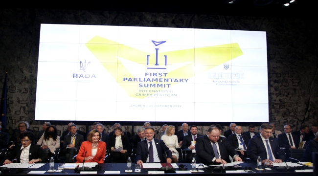 Hırvatistan'da Uluslararası Kırım Platformu I. Parlamenter Zirvesi düzenleniyor