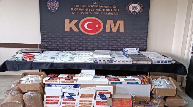 Mersin'de kaçakçılık operasyonunda 8 şüpheli yakalandı