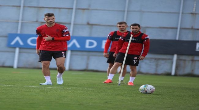 Sivasspor, Trabzonspor maçının hazırlıklarına devam etti