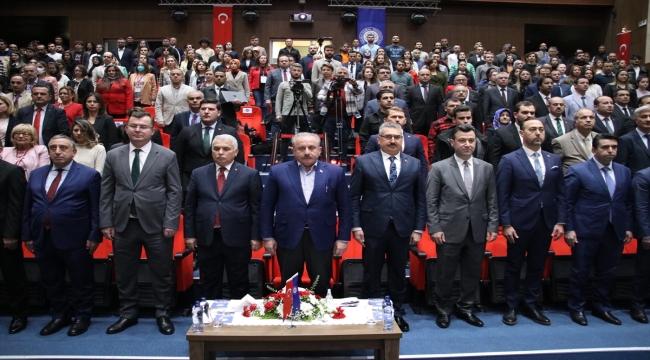 TBMM Başkanı Şentop, Tekirdağ'da kongrelerin açılış töreninde konuştu