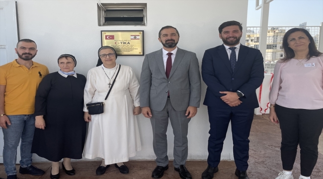 TİKA, Lübnan'daki Katolik okuluna restorasyon desteği sundu