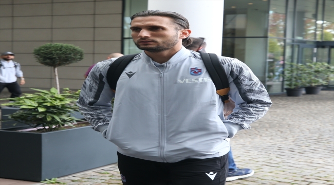 Trabzonspor kafilesi Sırbistan'a geldi 