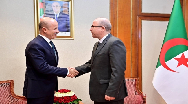 YÖK Başkanı Özvar, Cezayir Başbakanı Bin Abdurrahman ile görüştü