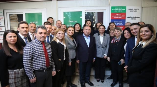 Adalet Bakanı Bozdağ, Yalova Adliyesini ziyaret etti