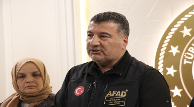 AFAD Deprem Risk ve Azaltma Genel Müdürü Tatar, Düzce depremine ilişkin konuştu