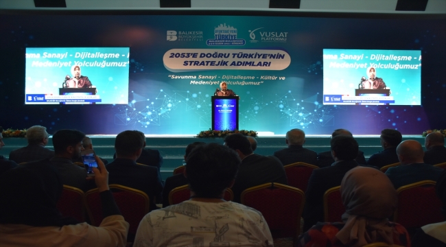 AK Parti Grup Başkanvekili Zengin, "Ufuktaki Yeni Türkiye" programında konuştu