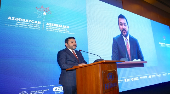  Azerbaycan Yatırım ve Genç Girişimcilik Forumu Bakü'de yapıldı