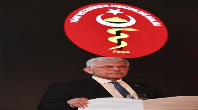 Bakan Kirişci, Türk Veteriner Hekimleri Birliği 50. Büyük Kongresi'nde konuştu