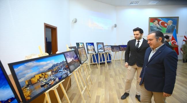 Bakü'de Azerbaycan ile KKTC'nin kardeşliğini yansıtan fotoğraf ve resim sergisi açıldı