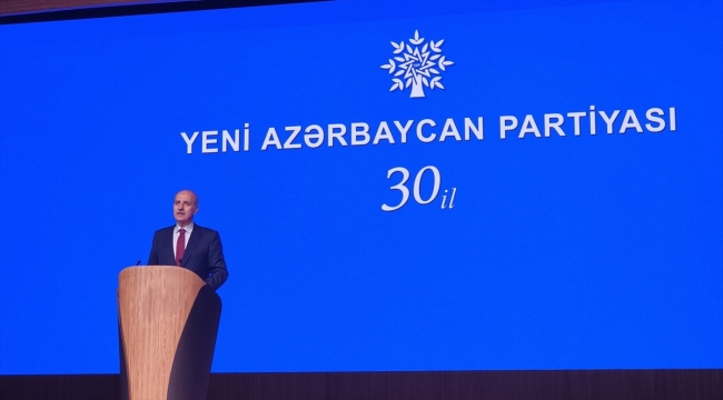 Cumhurbaşkanı Erdoğan, Yeni Azerbaycan Partisinin 30. kuruluş yılını kutladı: