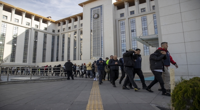 Devre mülk dolandırıcılık operasyonunda gözaltına alınan 45 şüpheli adliyede