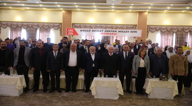 Doğu Perinçek, Mardin'de partisinin Olağan İl Kurultayı'nda konuştu