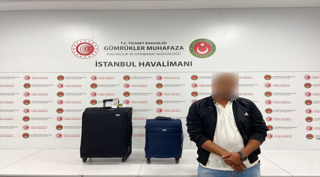 İstanbul Havalimanı'nda valiz çubuklarına gizlenmiş uyuşturucu ele geçirildi