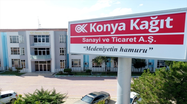 Konya Kağıt'ın 9 aylık satış hasılatı 1 milyar 696 milyon TL oldu