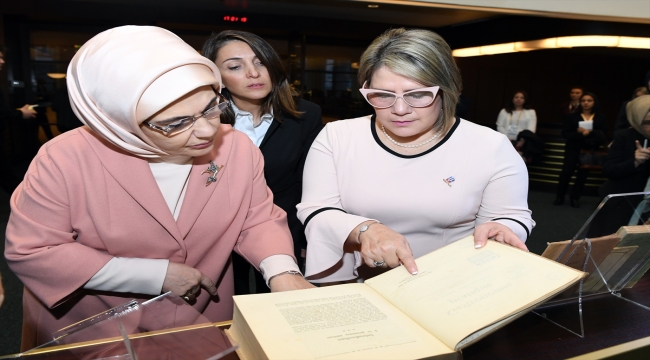 Küba Devlet Başkanı Bermudez'in eşi, Sıfır Atık İyi Niyet Beyanı'nı imzaladı