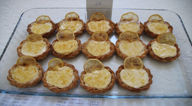 Mersin'de tescilli muz ve limondan yapılan pastalar yarıştı