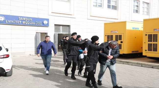 Samsun ve Kocaeli'de uyuşturucu operasyonunda 7 zanlı yakaladı