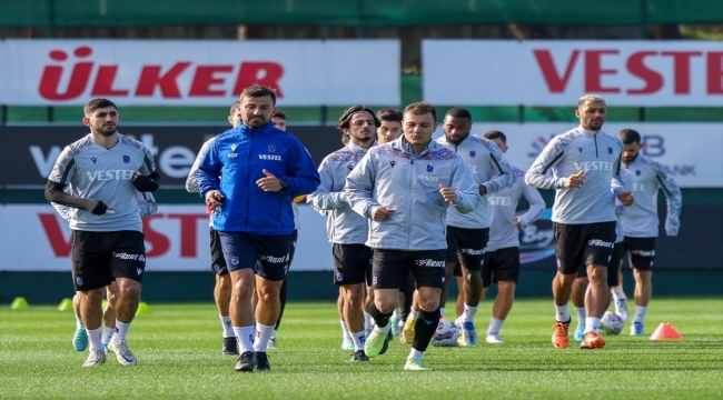 Trabzonspor, hazırlıklarına devam etti