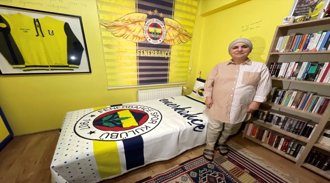 Tribünde geçirdiği kalp krizi sonucu ölen Fenerbahçeli Koray'ın hatırası odasında yaşatılıyor