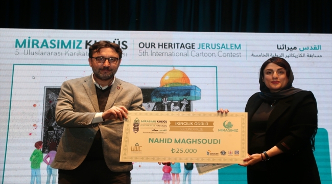 5. Uluslararası Mirasımız Kudüs Karikatür Yarışması'nın ödülleri verildi