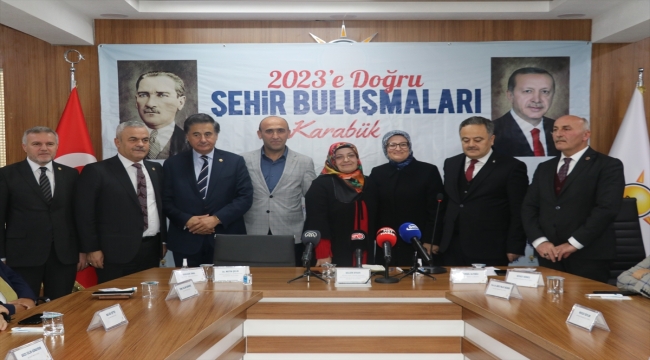 AK Parti Genel Başkan Yardımcısı Uygur, Karabük'te konuştu