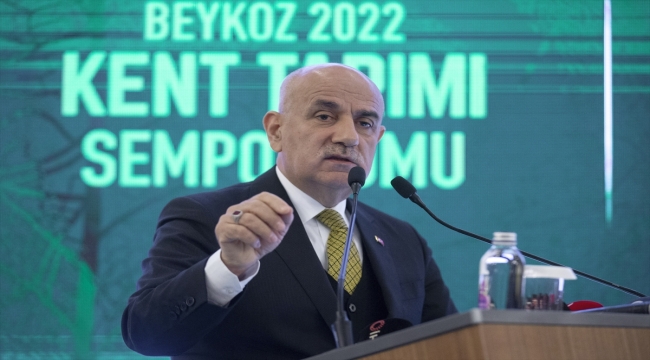 Bakan Kirişci, Beykoz 2022 Kent Tarımı Sempozyumu'nda konuştu